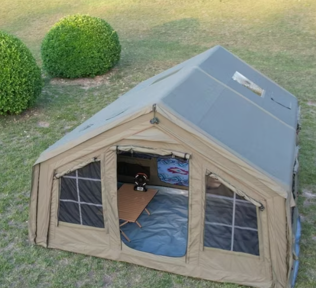 Tente de camping gonflable de luxe